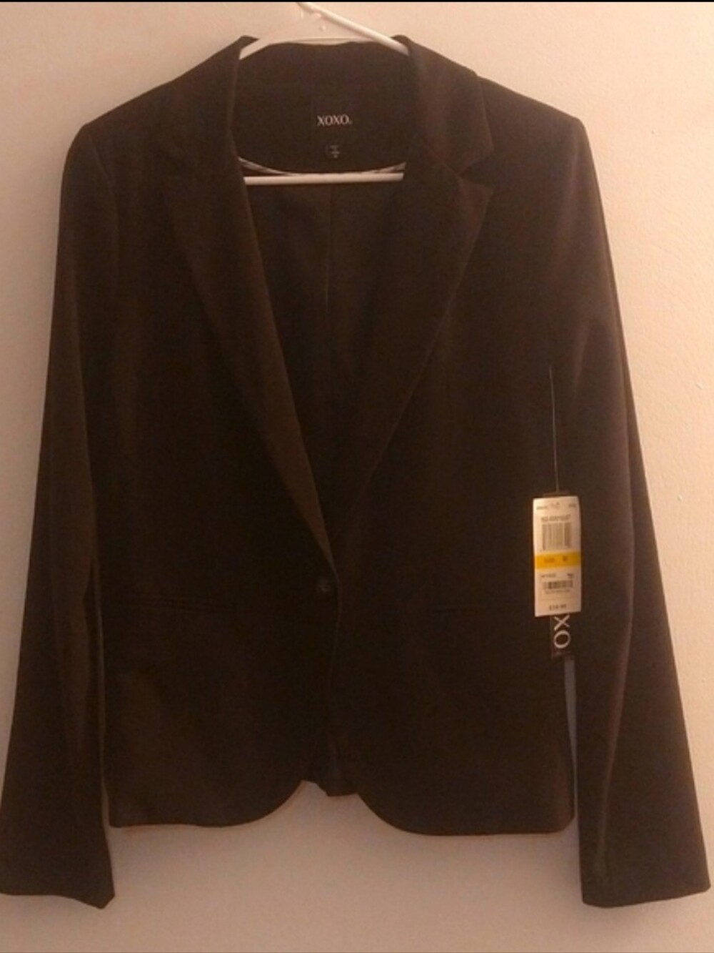 XOXO Black Single-Button Women's Blazer - Size:M - NWT